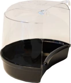 Vogel Badhuisje Rond Zwart