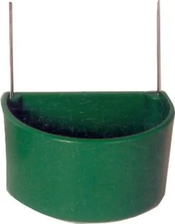 Kolibrie-bak Groot Groen, Met Metalen Haak 7,5cm