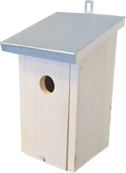 Mezen Nestkast Zinkendak Wit