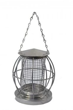 Gepelde Pindahouder Lantaarn Metaal