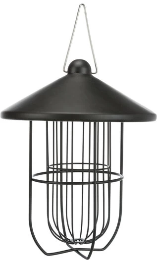 Trixie Mezenbolhouder Met Dak Zwart 3 Trixie Mezenbolhouder Met Dak Zwart