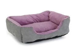 Beeztees Kattenmand Pluche Baboo Grijs Paars