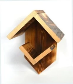 Houten Pindakaaspothouder Bruin