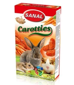 Sanal Knaagdier Carotties 50 Gram