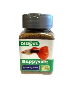 Discus Guppyvoer Korrels 100 Ml