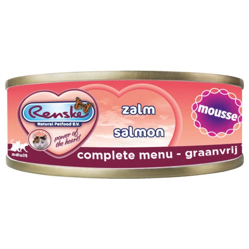 Renske Kat Mousse Adult Zalm 70 Gram 3 Renske Kat Mousse Adult Zalm 70 Gram