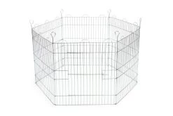 Beeztees Konijnenren 6-delig Chroom