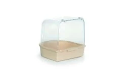 Beeztees Vogel Badhuisje Recht Beige