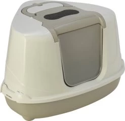 MODERNA Flip Corner Hoek Kattenbak Grijs