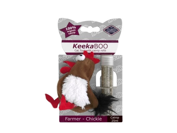 Ebi KeekaBOO Catnip Farmer Chickie 3 Ebi KeekaBOO Catnip Farmer Chickie