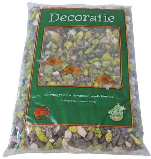 Aquariumgrind Zwart Wit Groen 900 Gram 3 Aquariumgrind Zwart Wit Groen 900 Gram