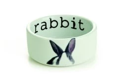 Beeztees Stenen Konijnenvoer- Waterbak Rabbit