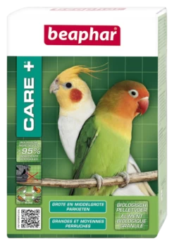 Beaphar Care+ Groot Parkiet Pellet Voer 500 Gram